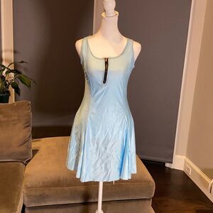 Women’s Lightweight Blue Short Summer Dress Size S NWOT